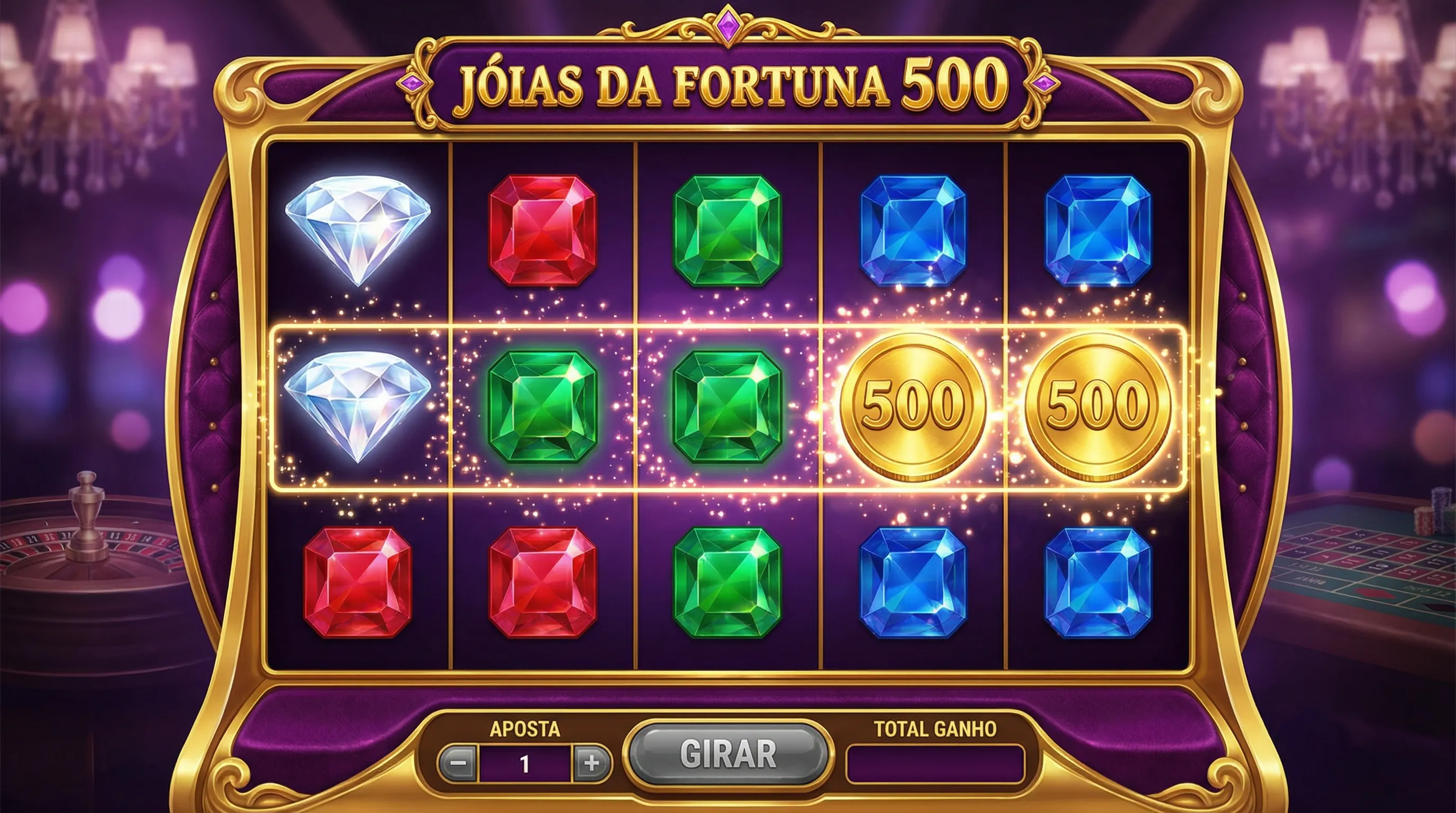 Jóias da Fortuna 500 - Caça-Níqueis Exclusivo betboom